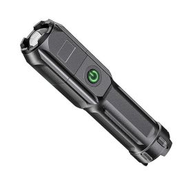 Mini Handheld LED Flashlight Camping Light for Emergency and Outdoor Use (Color: Black 1, Type: Flashlights)